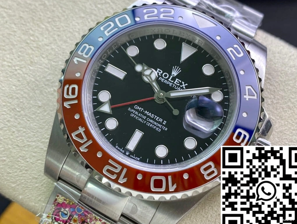 Clean Master Black Rolex II Factory M126710BLRO-0002 GMT Dial 1219